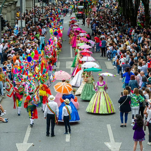 Dança da Morgadinha - Desfile
