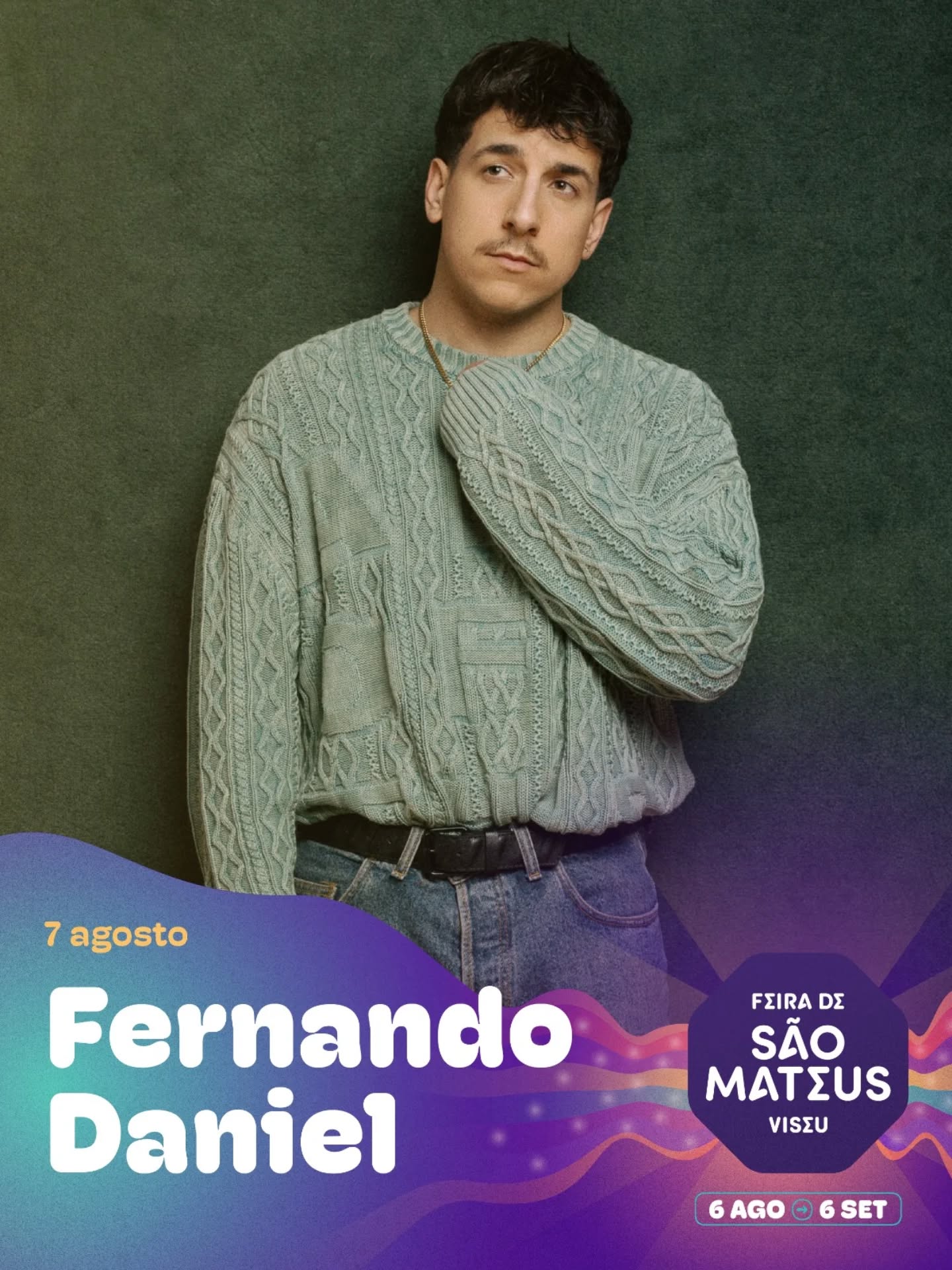 Fernando Daniel na Feira de São Mateus, Viseu