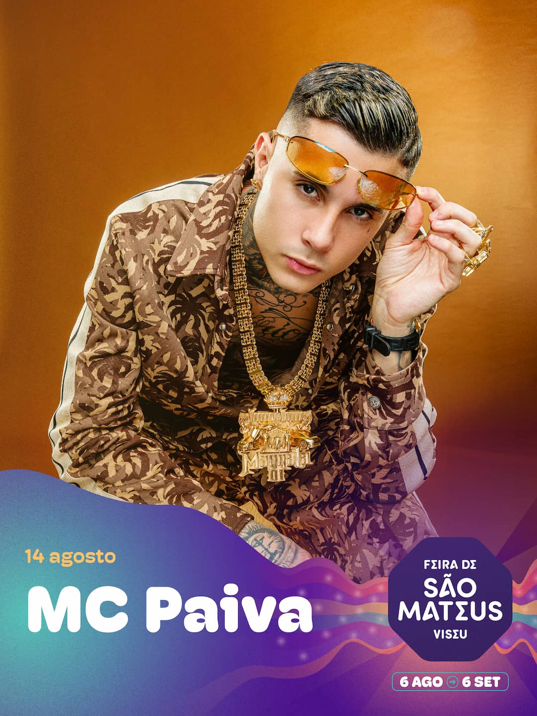 MC Paiva na Feira de São Mateus, Viseu