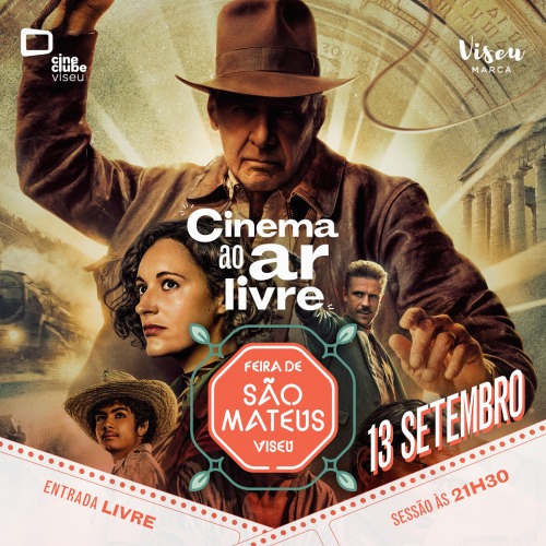 Cinema na Feira - Indiana Jones e o Marcador do Destino